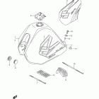 DR200SE Топливный бак (model k6 / k7)