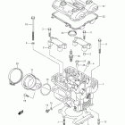 DL1000 Задняя головка цилиндров