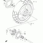 DL650,A Rear wheel (dl650k7 / k8 / k9)