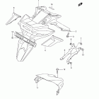 GSX-R750 Rear fender lower