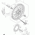 RM-Z250 Front wheel (model k8 / k9)