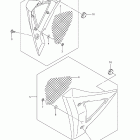 GSX1300BK,A B-KING Frame body cover