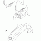 DR-Z400SM Front fender (model k5)