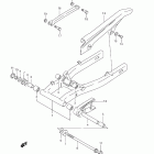 GS500F Маятник задний