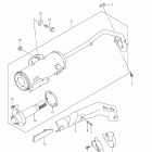 DR-Z70 Глушитель