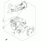 DR-Z125,L Воздухозаборник