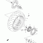 GSX-R1000 Заднее колесо