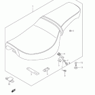 LS650 Boulevard S40 Сидение