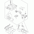 VZ1500 Boulevard M90 Задний суппорт