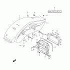 VZ800,Z Boulevard M50 Rear fender (vz800zk7)