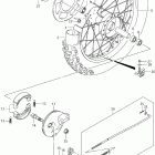 DR-Z125,L Rear wheel (dr-z125)