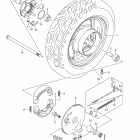 VZ800,Z Boulevard M50 Заднее колесо