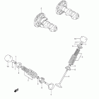 DR-Z400SM Распред вал / клапана