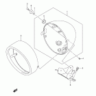 VLR1800,T Boulevard C109R Фара головного света