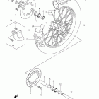 DR-Z400S Заднее колесо