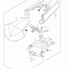 GSX-R1000 Seat tail box