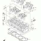 GSX-R600 Головка цилиндра