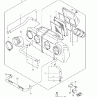 GSX650F Воздухозаборник