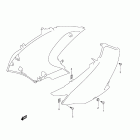 DL650,A Side cowling installation parts