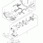 DL650,A Задний фонарь