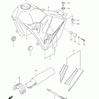 DR-Z400SM Топливный бак