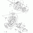 LS650 Boulevard S40 Заднее колесо