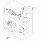 GSX1300BK,A B-KING Стартер электрический