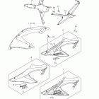 GSX-R750 Side cowling (model k8)