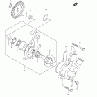 DR-Z400SM Водяной насос