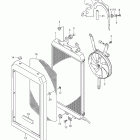 VZ1500 Boulevard M90 Радиатор