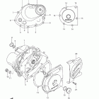 DR-Z125,L Крышки картера
