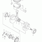 DR-Z400SM Коленвал