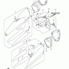 GSX1300BK,A B-KING Кожух глушителя