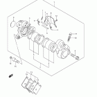 VS800 Boulevard S50 Передний суппорт тормозной