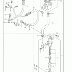 GSF1250SA Bandit Rear master cylinder (gsf1250sak7 / sak8 / sak9)