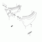 VS800 Boulevard S50 Обтекатель рамы