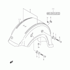 VL800,C,T Boulevard C50 Fender (vl800tk8)