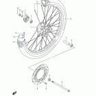 DR200SE Переднее колесо