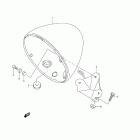 VL800,C,T Boulevard C50 Lamp housing