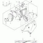 DR-Z400S Воздухозаборник