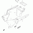 GZ250 Обтекатель рамы