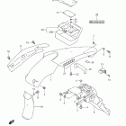 DR-Z400S Заднее крыло
