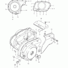 VS800 Boulevard S50 Крышки картера