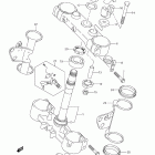 DR-Z400SM Front fork bracket (model k5 / k6)