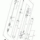 GSX-R750 Передняя вилка