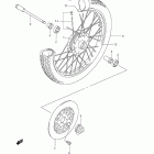 GZ250 Переднее колесо