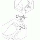 VLR1800,T Boulevard C109R Seat (vlr1800tk8 / tk9)