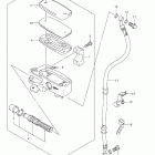 VZ800,Z Boulevard M50 Front master cylinder (model k7 / k8 / k9)