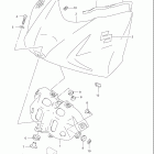 GSX-R1000 Fuel tank front cover