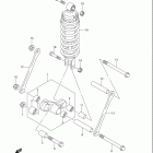 GSX650F Втулки заднего рычага
